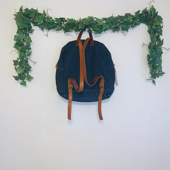 Madewell Charleston Blue Canvas Backpack - Picture 5 of 6